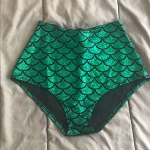 Mermaid tail shorts